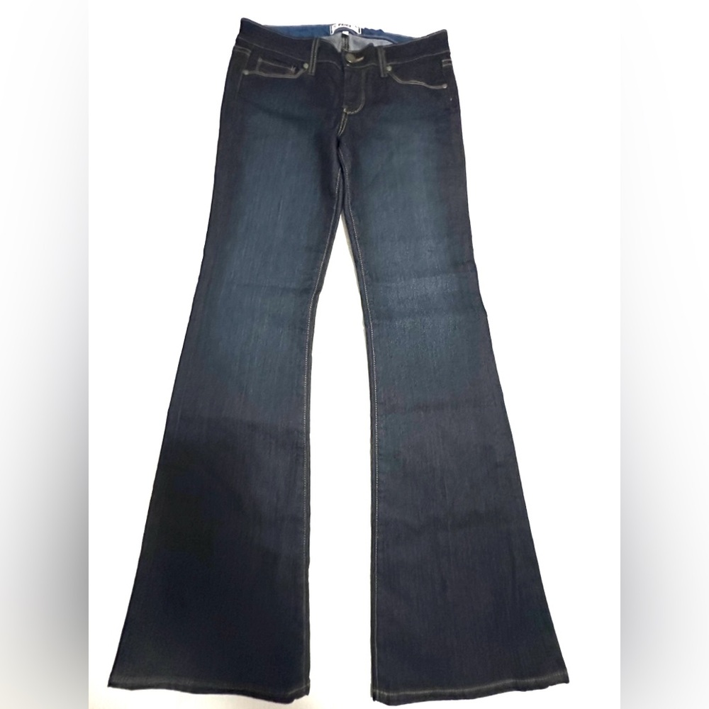 NWT Paige Skyline Petite Mid Rise Boot Cut Jeans
